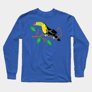 Colorful Toucan Long Sleeve T-Shirt